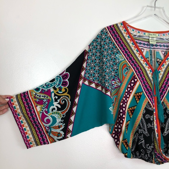 Flying Tomato Crop Top Dolman Sleeve Small - Picture 3 of 6